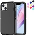 thumbnail image 1 of Entronix Funda Resistente para iPhone 13, Triple Capa, Resistente a Golpes y Anticaídas, Color Negro, 1 of 9