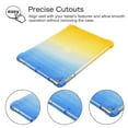 thumbnail image 3 of Dteck Case for Apple iPad 9th Generation 10.2" (2021), iPad 8th Gen 2020 Shockproof Slim Rubber iPad 7th Gen 10.2" 2019 Case Ultra-Thin Lightweight Back Protective TPU Cover,Blue+Yellow, 3 of 4