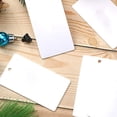 thumbnail image 4 of LABSERRON 32Pcs Blank Labeling Tags Rectangular White For DIY Enthusiasts Home Organization, 4 of 8