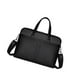 thumbnail image 2 of Bolso de negocios Yinane para hombre Maletín bolso de mano para ordenador PU negro, 2 of 8