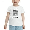 thumbnail image 2 of I'm Not Arguing I'm Just Explaining Why I'm Right Cute Toddler T-Shirts for Boys Girls (White, Youth XL), 2 of 5