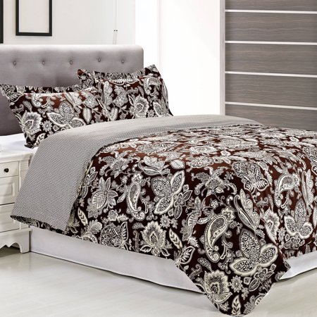 UPC 855031119319 product image for Superior Overbrook Reversible 300 Thread Count Cotton Reactive Print Duvet Cover | upcitemdb.com