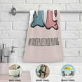 thumbnail image 5 of Seal Mother Rose Love Hand Towels 2 PCS, Happy Mother's Day Pink Kitchen Towel Ultra Soft and Highly Absorbent,Decorative Fingertip Face Towel for Bathroom Hotel, 28.3"x14.4", 5 of 5