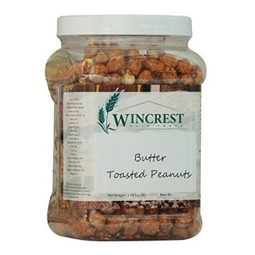 WinCrest Butter Toasted Peanuts - 2 Lb Tub