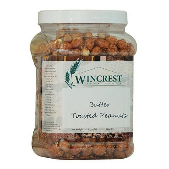 WinCrest Butter Toasted Peanuts - 2 Lb Tub