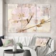 thumbnail image 1 of Designart - Élégance I Rose - Toile Art Shabby Chic, 1 of 1