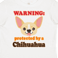 thumbnail image 4 of Inktastic Protected by a Chihuahua Boys or Girls Toddler T-Shirt, 4 of 5