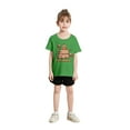 thumbnail image 4 of Trendfront Girls Capybara Graphic Tee Crewneck Short Sleeve Cute Animal Print Shirt Summer Casual Playwear T-Shirt Everyday Fashion Tops, 4 of 4