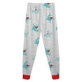 thumbnail image 5 of newwalpole Boys Cotton Outfits Long Sleeve Toddler Boys Pjs Kids Sleepwear Sets Sky Blue for Size 5-6 Years, 5 of 7