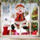 thumbnail image 1 of ¡Precios Bajos Siempre!, Colgante de tela navideña Figura de Papá Noel Colgante pequeño Adorno para árbol de Navidad Arreglo de accesorios de decoración Akmoler, 1 of 8