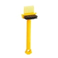 thumbnail image 2 of 2 in 1 Hair Brush Cleaning Tool, Comb Cleaner with Pick Bristles, Portable Hairbrush Cleaner Rake for Travel, Home and Salon Use (Yellow*2), 2 of 7