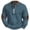 Sky Blue, variant on Men's Crewneck Sweatshirt 2024 Autumn Winter Men 3D Digital Printed Knitted Sweater Fabric Half Zip Crewneck Blue S