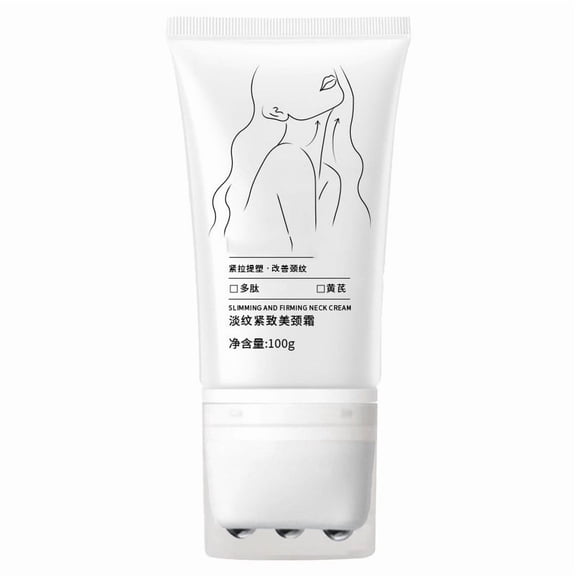 QunYou Neck Cream Lifts Neck Wrinkles Lightens Wrinkles Tightens and Removes Them Products Include Massage and Neck Cream 100g