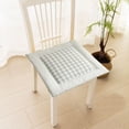 thumbnail image 6 of Back to School Savings! HBBKVI Seat Cushions for Home Use- Plush Cushion for Living Room Tatami- Plush Chair Cushion Winter Chair Cushion Dining Chair Stool Cushion- 16 Inch, Green, 15.7"X15.7", 6 of 8