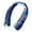 D, variant on Portable Neck Fan, USB Portable Neck Hanging Fan Cold Fan Handheld Rechargeable Mute Sports Fan 5-Speed Adjutable Colorful Ambient Light Neckband Leafless Fan For Home Office