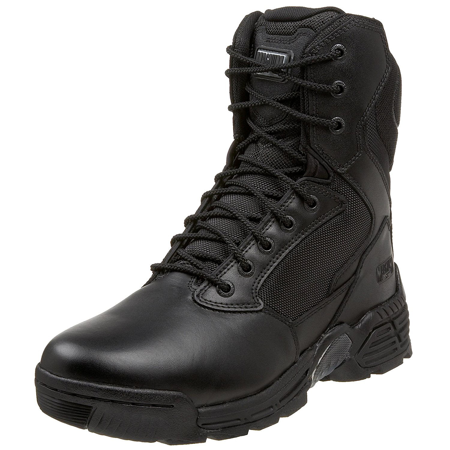 Security Hi-Tec Magnum Leather Boots Police Combat Black NON SAFETY Army 