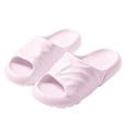 thumbnail image 4 of Quaouag Cloud Slippers for Women and Men, Pillow House Slippers Shower Shoes Indoor Slides Bathroom Sandals, Ultimate Comfort, Lightweight, Thick Sole, Non-Slip, Easy to Clean, 4 of 6