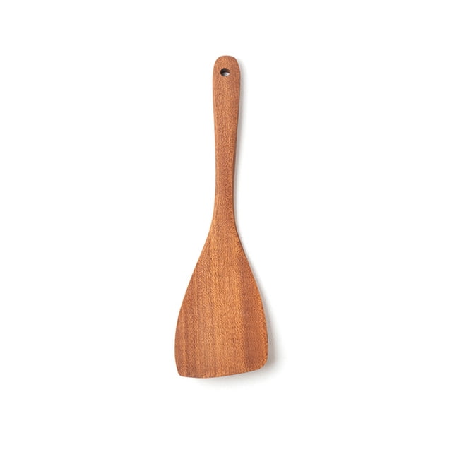 Toystoory Espátula de cocina Pala antiadherente Cuchara de sopa de Utensilios de cocina Pala para freír para restaurante Cena Servir Cocina y Comedor Pala oblicua grande