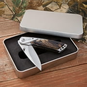 Personalized Camouflage Lock Back Knife