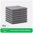 thumbnail image 7 of "Thickened Absorbent Kitchen Cleaning Cloths - Multi-Functional, Reusable & Fast-Drying Gray Microfiber Dish Towels for Washing Dishes, Scrubbing Stains & Household Cleaning - 12-Pack", 7 of 7