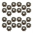 thumbnail image 2 of 24Pcs Christmas Wreath Napkin Rings Metal Napkin Buckle Napkin Holder Napkin Circle, 2 of 5
