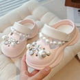 thumbnail image 3 of Fozruso Trendy Summer Casual Footwear For Kids For Everyday Wear Comfortable Closed Toe Design For Active Play,Sizes 8.5-9 Little Kid 4-6 Years(Pink), 3 of 4
