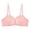 Pink, variant on Miorin Under $4 Women Wireless Lace Bras, Supportive Breathable No Underwire Minimizer Bra, Push‑Up Full‑Coverage T‑Shirt Bra, Soft Cotton Brassiere for Daily Wear Multi‑Color Available