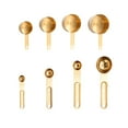 thumbnail image 4 of Juego de Tazas y Cucharas medidoras BLESIY de cocina 8 Ud oro, 4 of 8