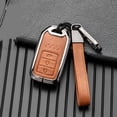 thumbnail image 3 of Car key case key shell set for Honda CR-V ACCORD ODYSSEY CIVIC ect all-inclusive protection keychain Accessories Zinc Alloy, 3 of 10