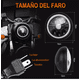 thumbnail image 3 of Faro Para Moto Universal De 7 Pulgadas+ Carcasa Y Soporte NEGRO, 3 of 4