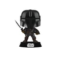 thumbnail image 1 of Funko Pop Glow Metalico Exclusivo Star Wars The Mandalorian: Mando con Sable Oscuro Funko Funko Pop, 1 of 3