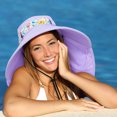 thumbnail image 4 of Sun Hat for Women Neck Flap Wide Brim UV Protection UPF 50+ Foldable Fishing Cap with 2 Replaceable Ribbon by Solaris, 4 of 7