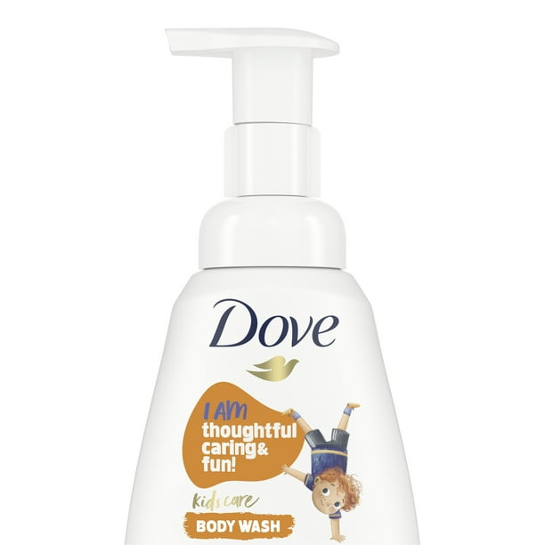 Dove Kids Care Foaming Liquid Body Wash Coconut Cookie SulfateFree