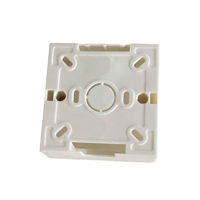 Single Gang Wall Socket Box Home Office wall outlet Wall Surface Mount Power Outlet PVC Retardant Box 86 Type