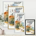 thumbnail image 4 of Designart 'Flying Over The Water With Autumn Landscape' Traditional Framed Canvas Wall Art Print, 4 of 5