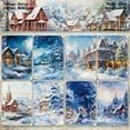 thumbnail image 4 of SunWMart Scrapbook Paper Pack A5 Size 16 Sheets Craft Paper Single Sided Rustic Origami Paper for DIY Card Making Art Journaling Supplies, 4 of 4