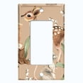 thumbnail image 5 of Metal Light Switch Plate Cover Cute Forest Animals Squirrel Mouse ANM015, 5 of 13