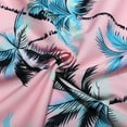 thumbnail image 5 of Hawaiian Shirts for Women Summer Tropical Print Button Down Shirts Casual Beach Shirts Pink XXL, 5 of 8
