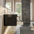 thumbnail image 6 of Totti Wave 72" Espresso Modern Double Sink Bathroom Vanity w/ Super White Man-Made Stone Top & Sinks, 6 of 7