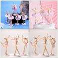 thumbnail image 6 of Monyance Decoration for Cake Girl Ballet Dancer Statue Set: 6pcs Dancing Figure Cake Topper(5.91X2.36X2.36Inches), 6 of 10