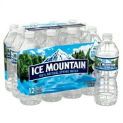 Ice Mountain Spring Water, 16.9 fl oz, 12-Pack Plastic Bottles