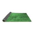 thumbnail image 2 of Ahgly Company Indoor Square Oriental Emerald Green Industrial Area Rugs, 4' Square, 2 of 4