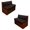 Cherry, variant on ZUXONGSY Peony Pattern 4 pcs RV Dinette Cushion Covers Elastic Camper Seat Covers Dinette Booth Comfortable Furniture Protector for RV Camper Car Bench