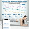 thumbnail image 3 of ABLEGRID Smart Accurate Digital Bathroom Scale with Bluetooth App, White, 400lb Capacity, 3 of 10
