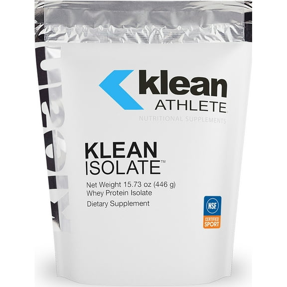 Klean ATHLETE Klean Isolate - Whey Protein Isolate - Daily Protein & Amino Acid - Intake for Muscle Integrity* - NSF Certified for Sport - 20 Servings - Unflavored