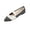 White, variant on Closed Toe flat sandals for women Flat Arch flat sandals for women Slip-On