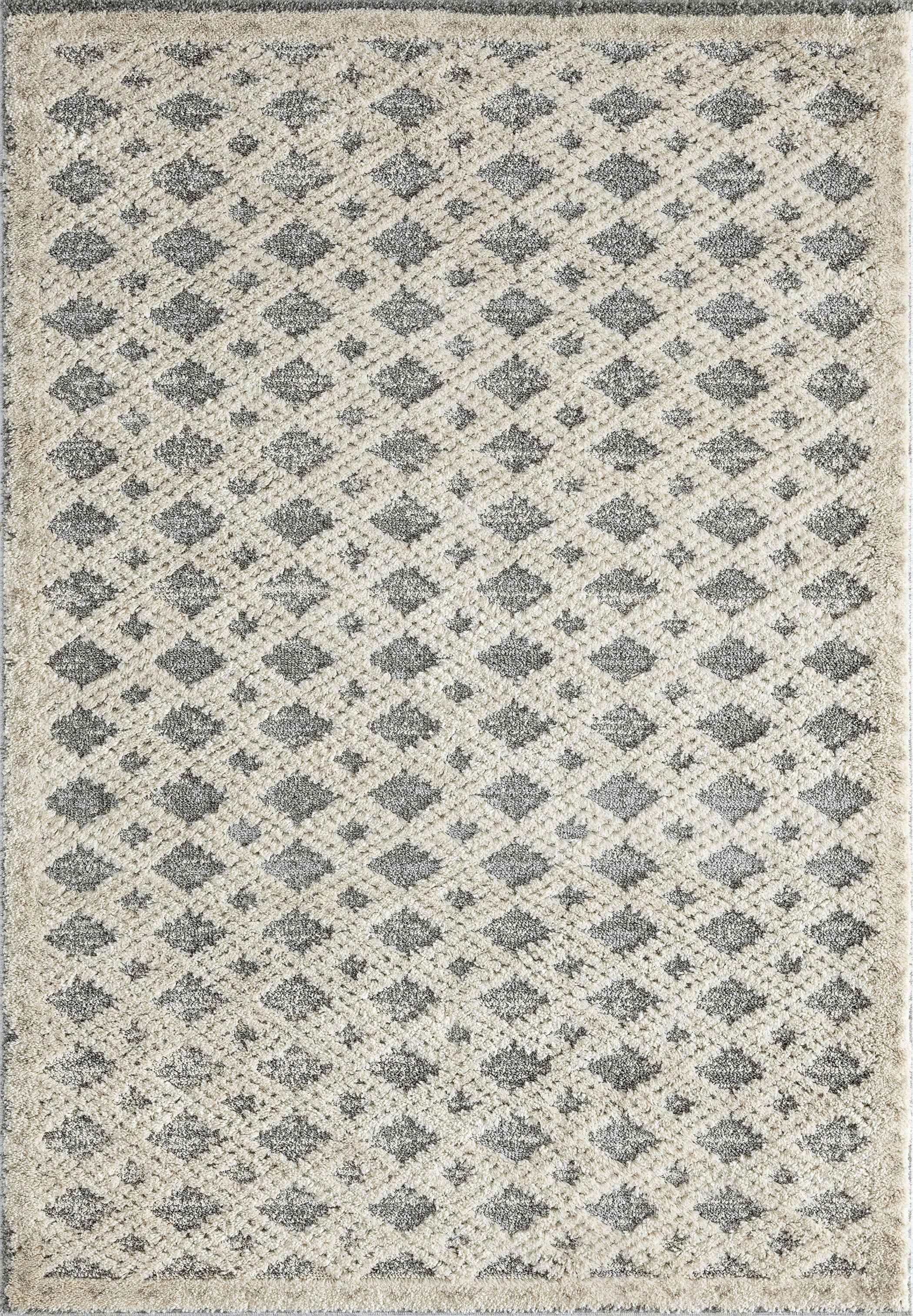 United Weavers Decorah Stowe Modern Geometric Area Rug, Cream, 12'6" x 15'