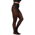 thumbnail image 4 of Hanes Womens EcoSmart Opaque Tights, L, Black, 4 of 4