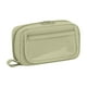 thumbnail image 2 of Large Capacity Transparent Fabric Pencil Pouch Organizer Zippered Storage Bag for Office Supplies and Stationery 1-Pack, 2 of 6