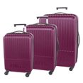 thumbnail image 1 of Roots Roundtrip Collection 3-piece Hardside Luggage Set - Purple, 1 of 5